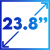 23.8'' Ekran Boyutu